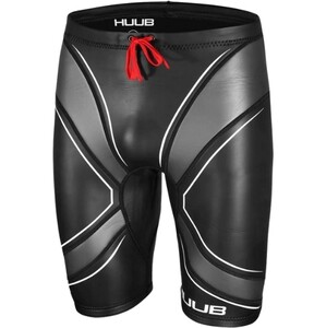 2024 Huub Hombres Culotte Alta Flotabilidad ALTSHORT - Black / Gris